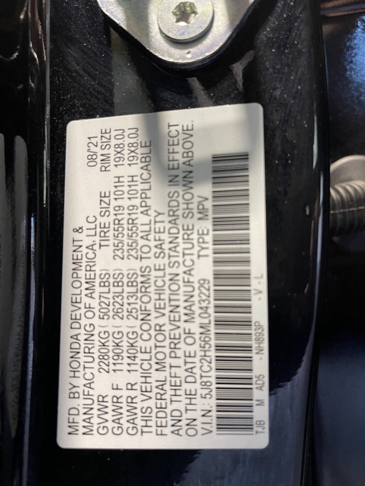 2021 Acura RDX SH-AWD w/Technology Package