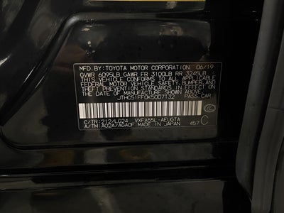 2019 Lexus LS LS 500 AWD