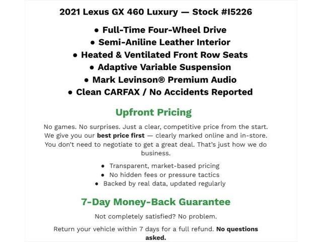 2021 Lexus GX GX 460 Luxury 4WD