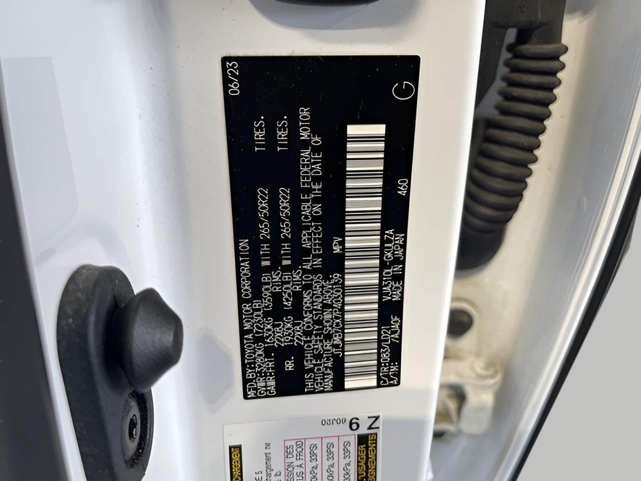 2023 Lexus LX LX 600 F SPORT 4WD