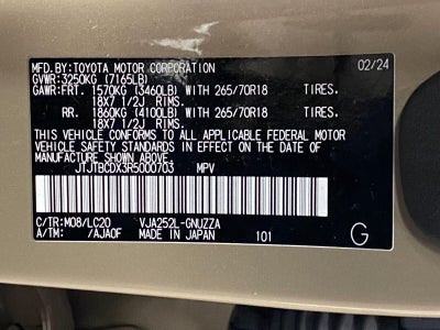 2024 Lexus GX GX 550 Overtrail+ 4WD