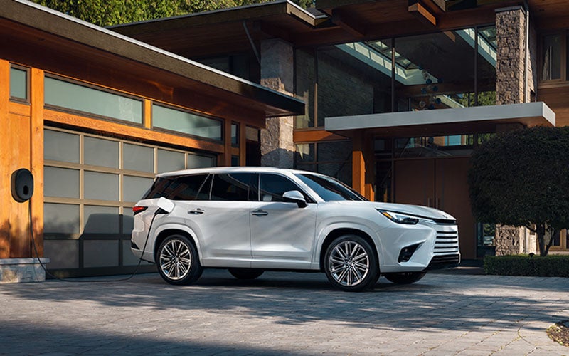 Exterior of the Lexus NX Plug-in Hybrid Electric Vehicle shown in Grecian Water
