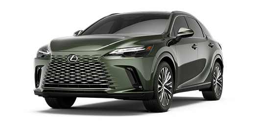 RX 350 Premium+ shown in Nori Green Pearl.