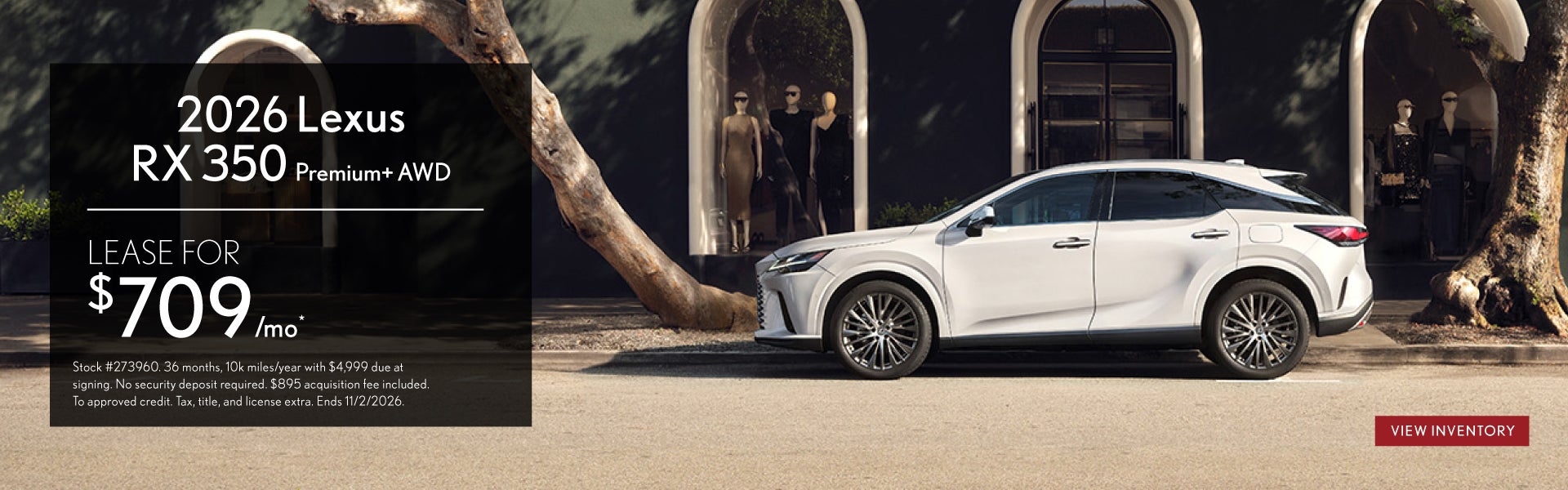 2026 Lexus RX 350
